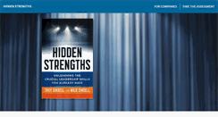 Desktop Screenshot of hiddenstrengths.com