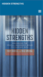Mobile Screenshot of hiddenstrengths.com