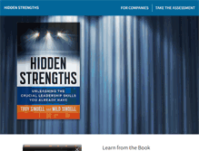 Tablet Screenshot of hiddenstrengths.com